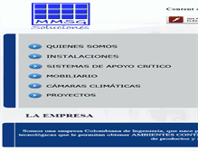 Tablet Screenshot of mmsgsoluciones.com